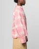 Loiter Solar Button Up Shirt Red Check sold by Culture Kings