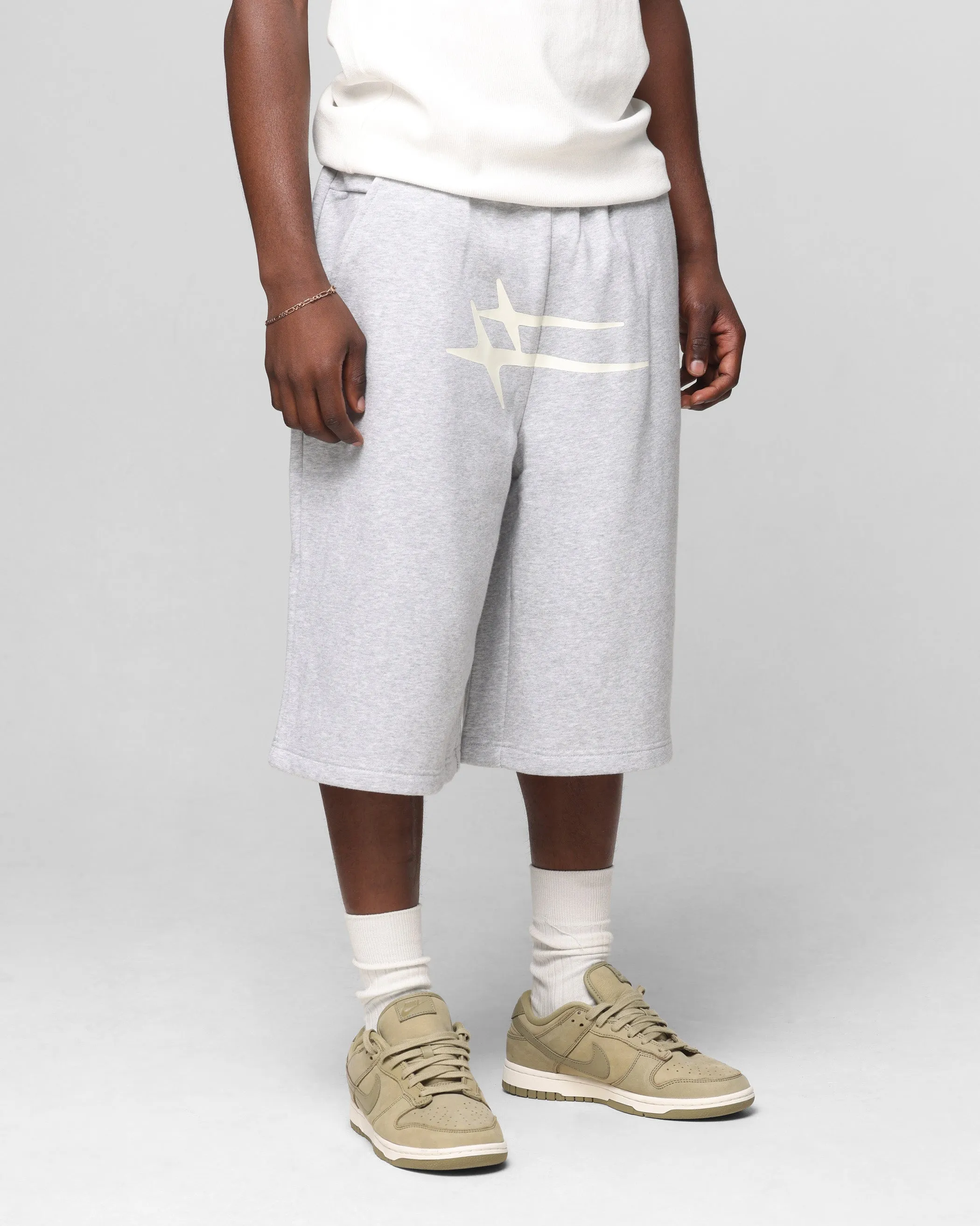 Loiter Hybrid Premium Shorts Grey Marle sold by Culture Kings product image thumbnail 5