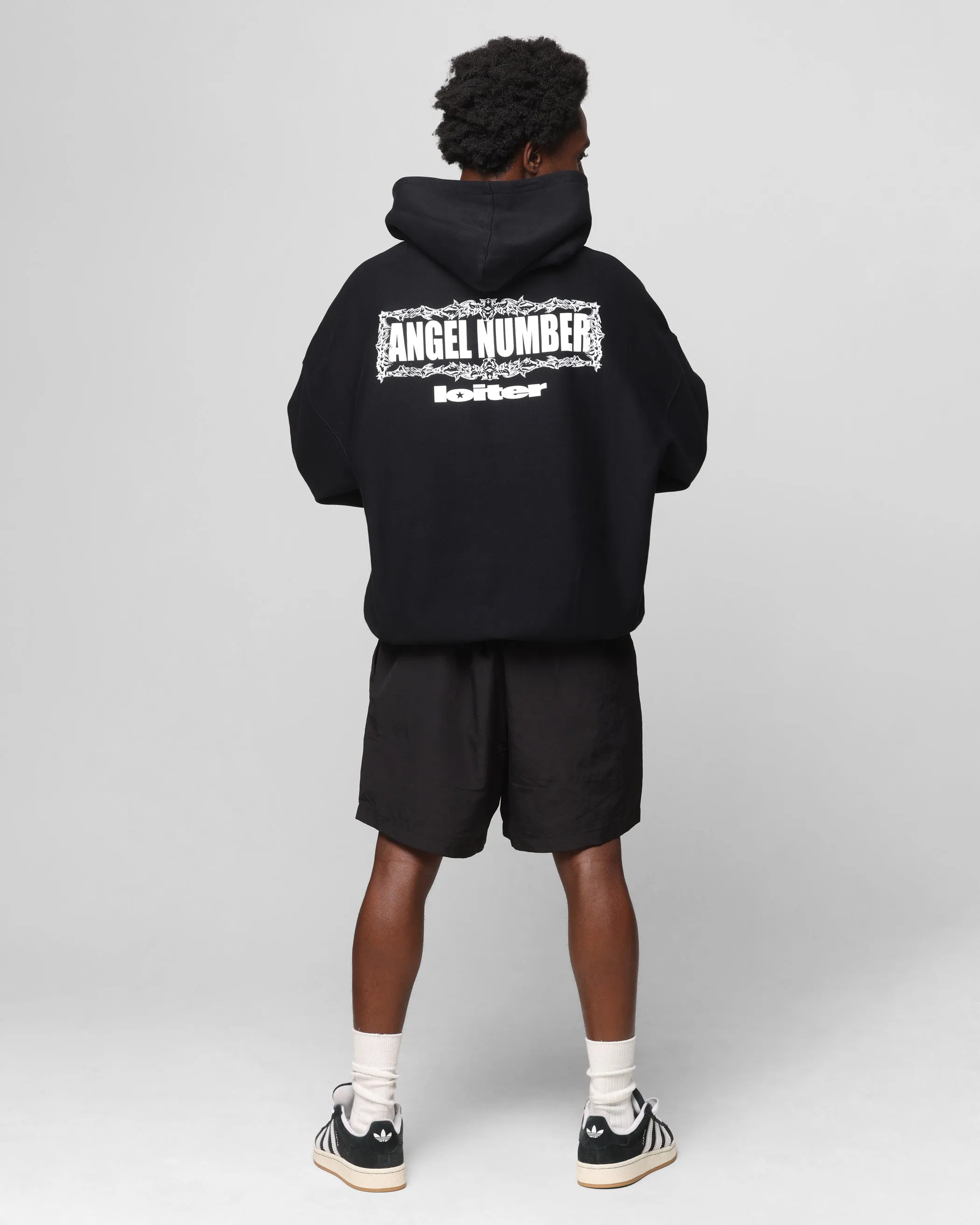 Loiter Angel Number Hoodie Black sold by Culture Kings product image thumbnail 4