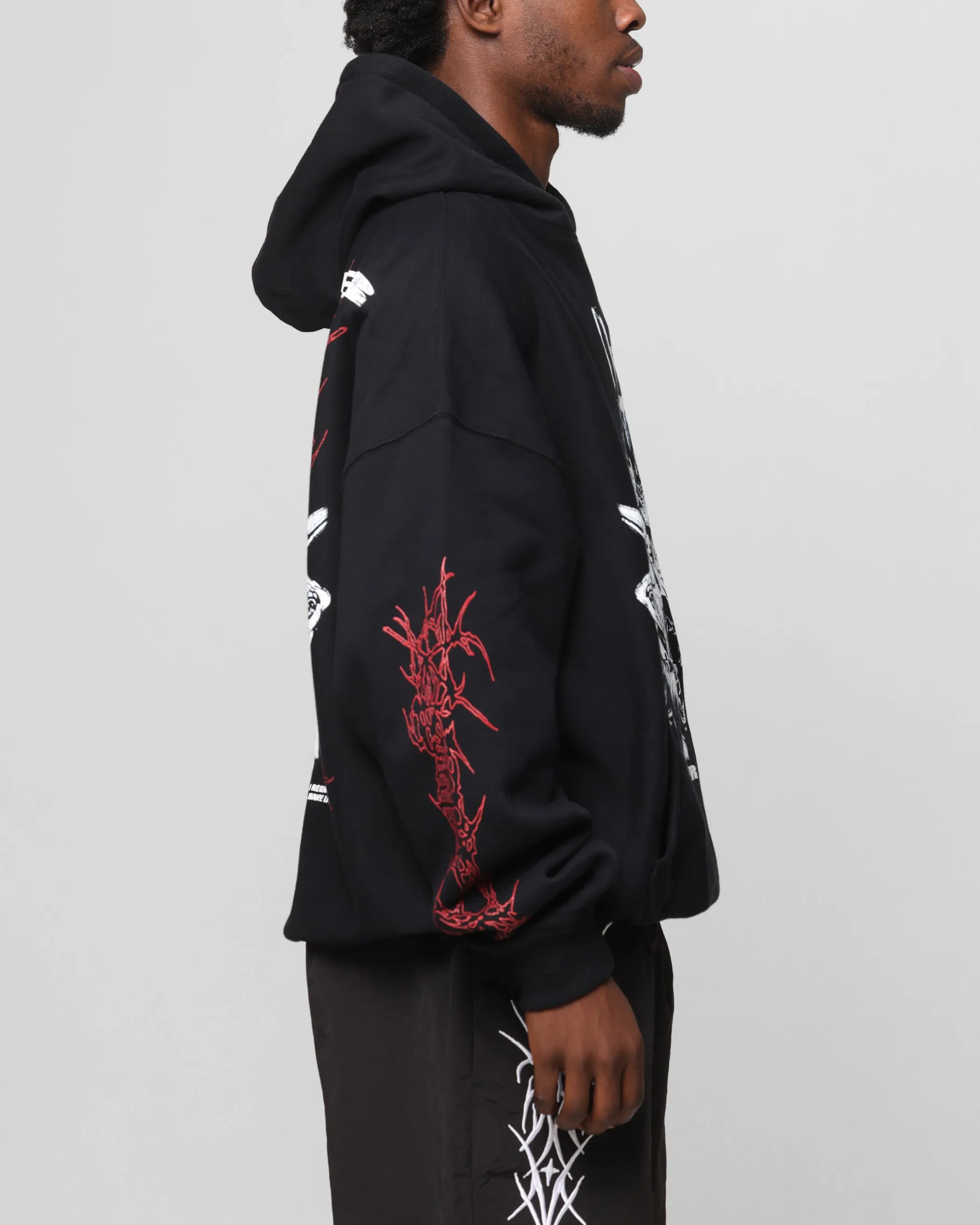 Loiter Chrome Dogs Vintage Hoodie Black sold by Culture Kings product image thumbnail 5