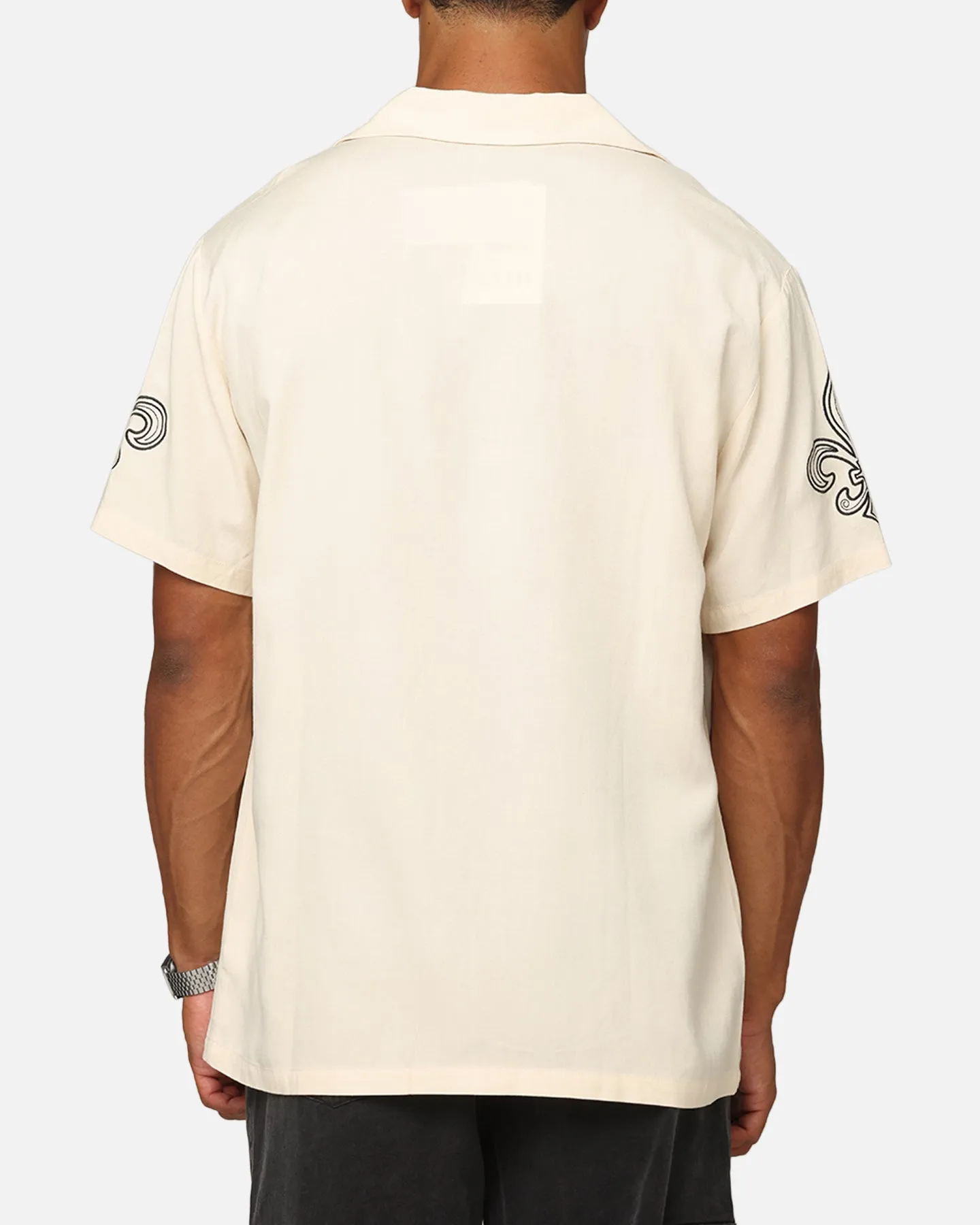 XXIII Fleur Linen Button Up Shirt Off White sold by Culture Kings product image thumbnail 3