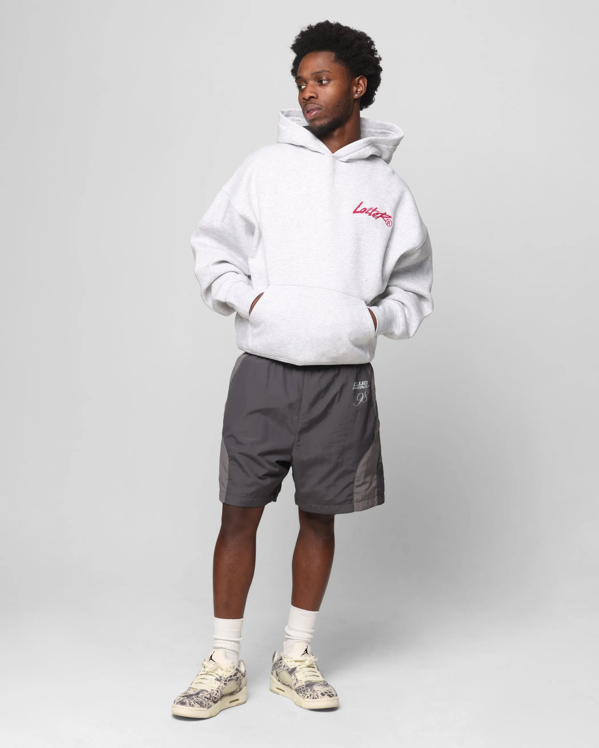 Loiter Chenille Premium Hoodie Grey Marle sold by Culture Kings product image thumbnail 4