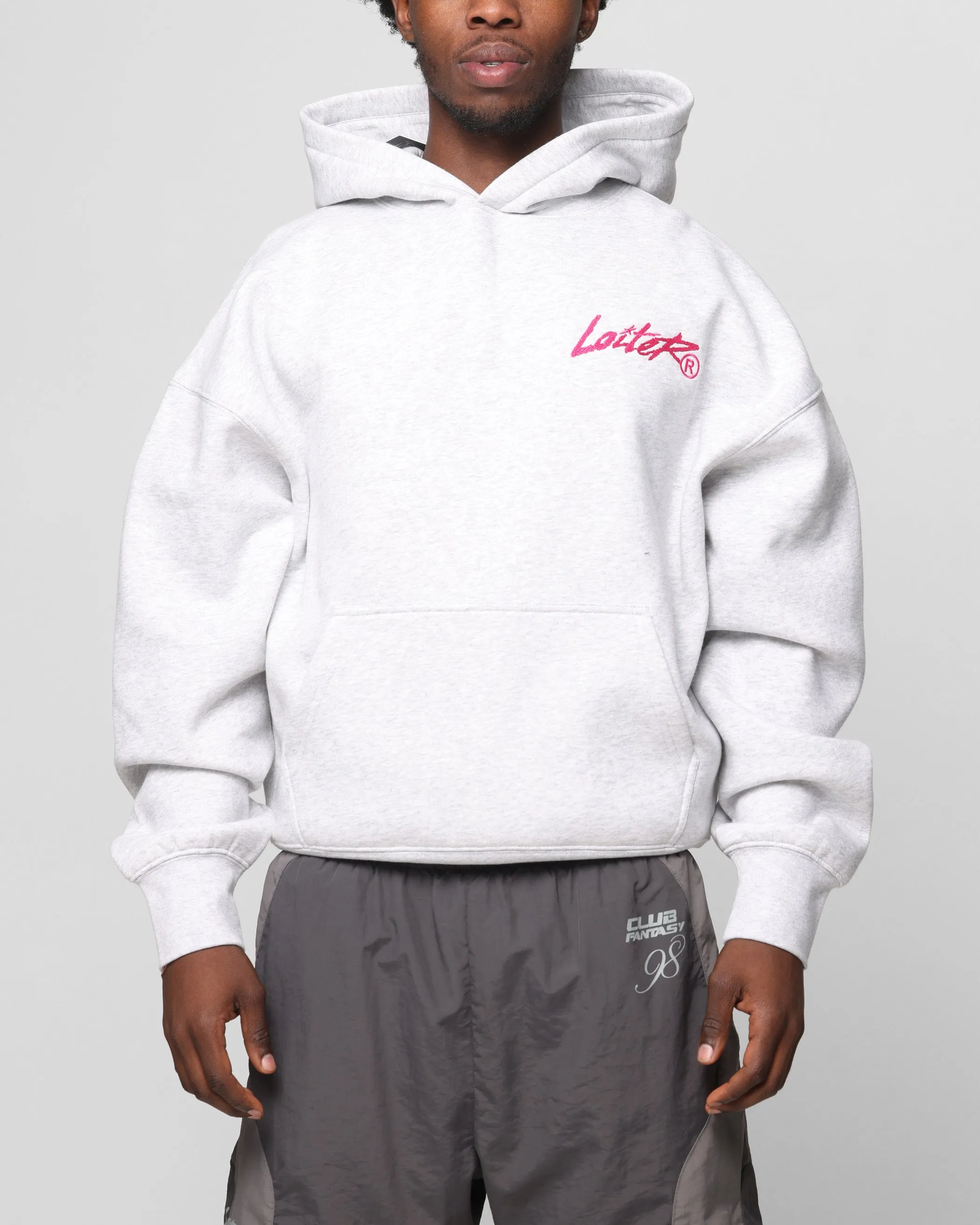 Loiter Chenille Premium Hoodie Grey Marle sold by Culture Kings product image thumbnail 2