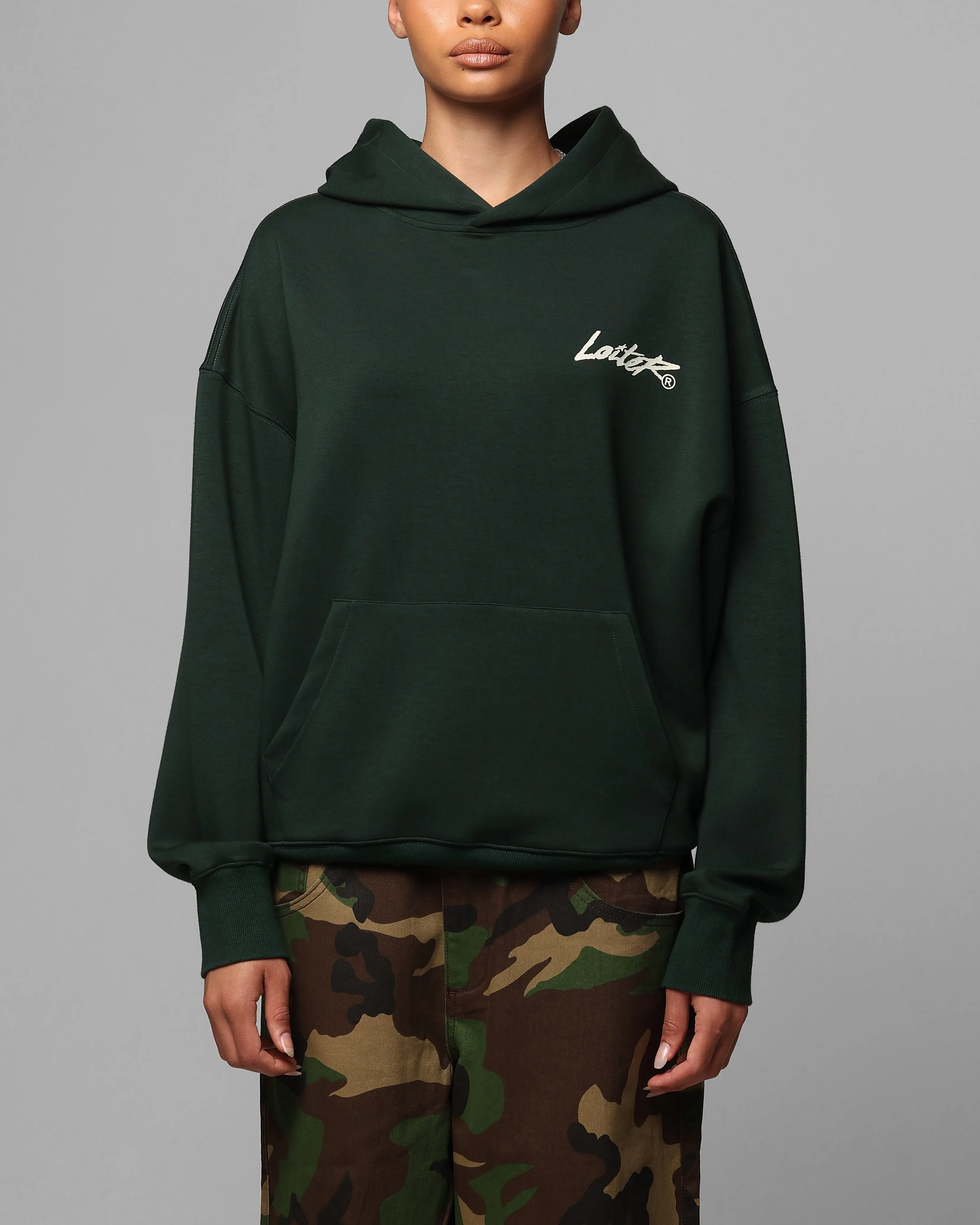 Loiter Chroma Premium Hoodie Dark Green sold by Culture Kings product image thumbnail 2