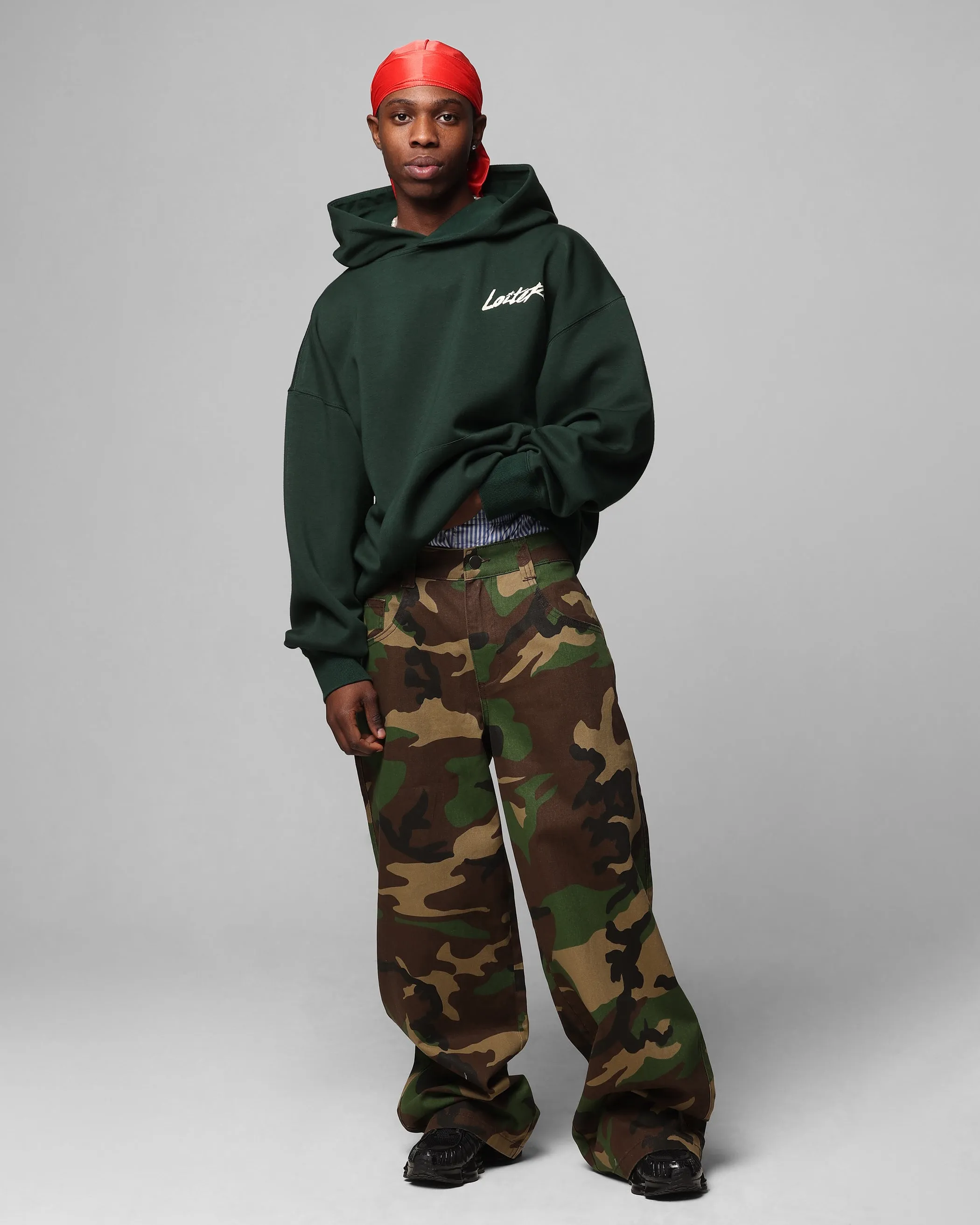 Loiter Chroma Premium Hoodie Dark Green sold by Culture Kings product image thumbnail 4