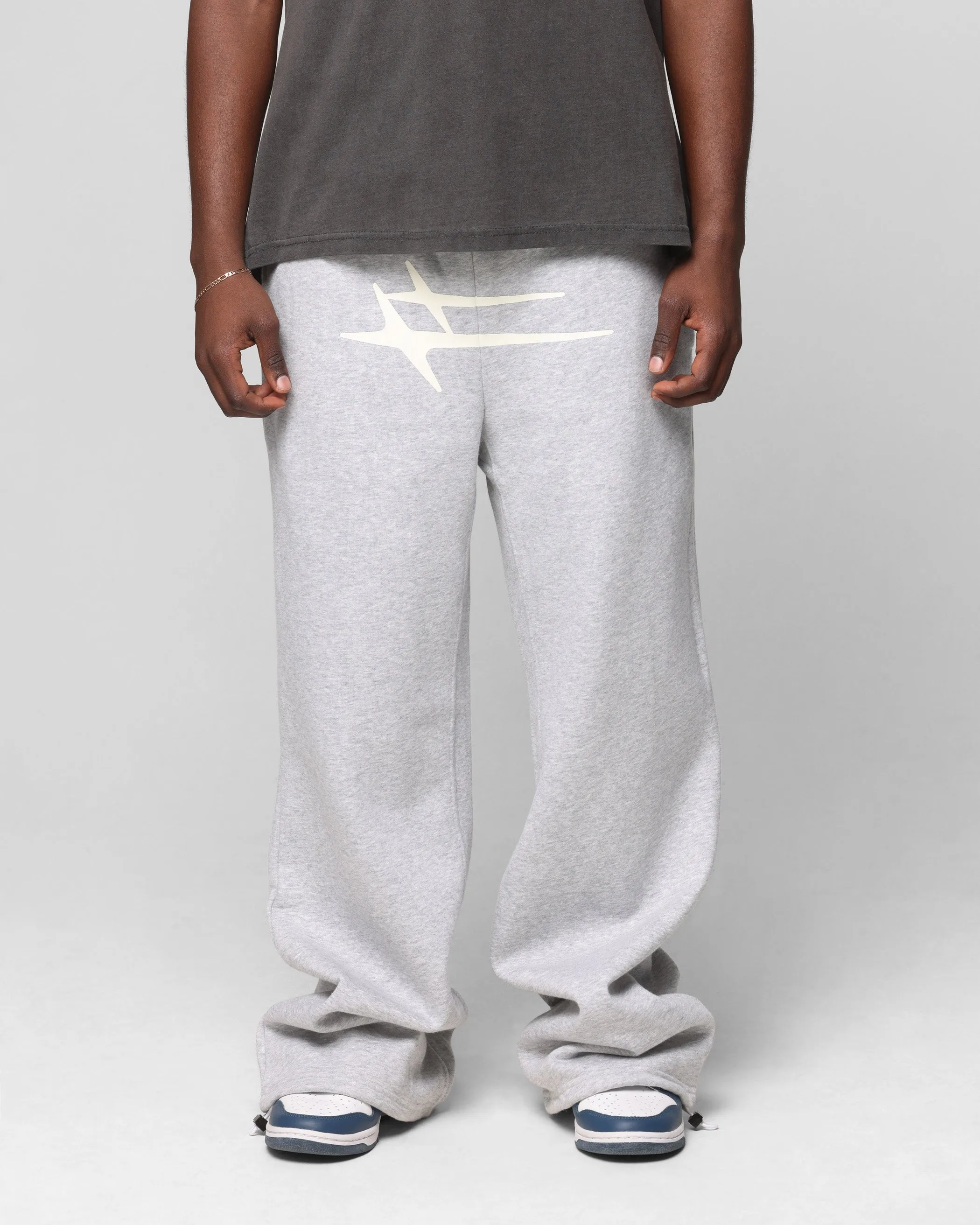 Loiter Hybrid Sweatpants Grey Marle sold by Culture Kings