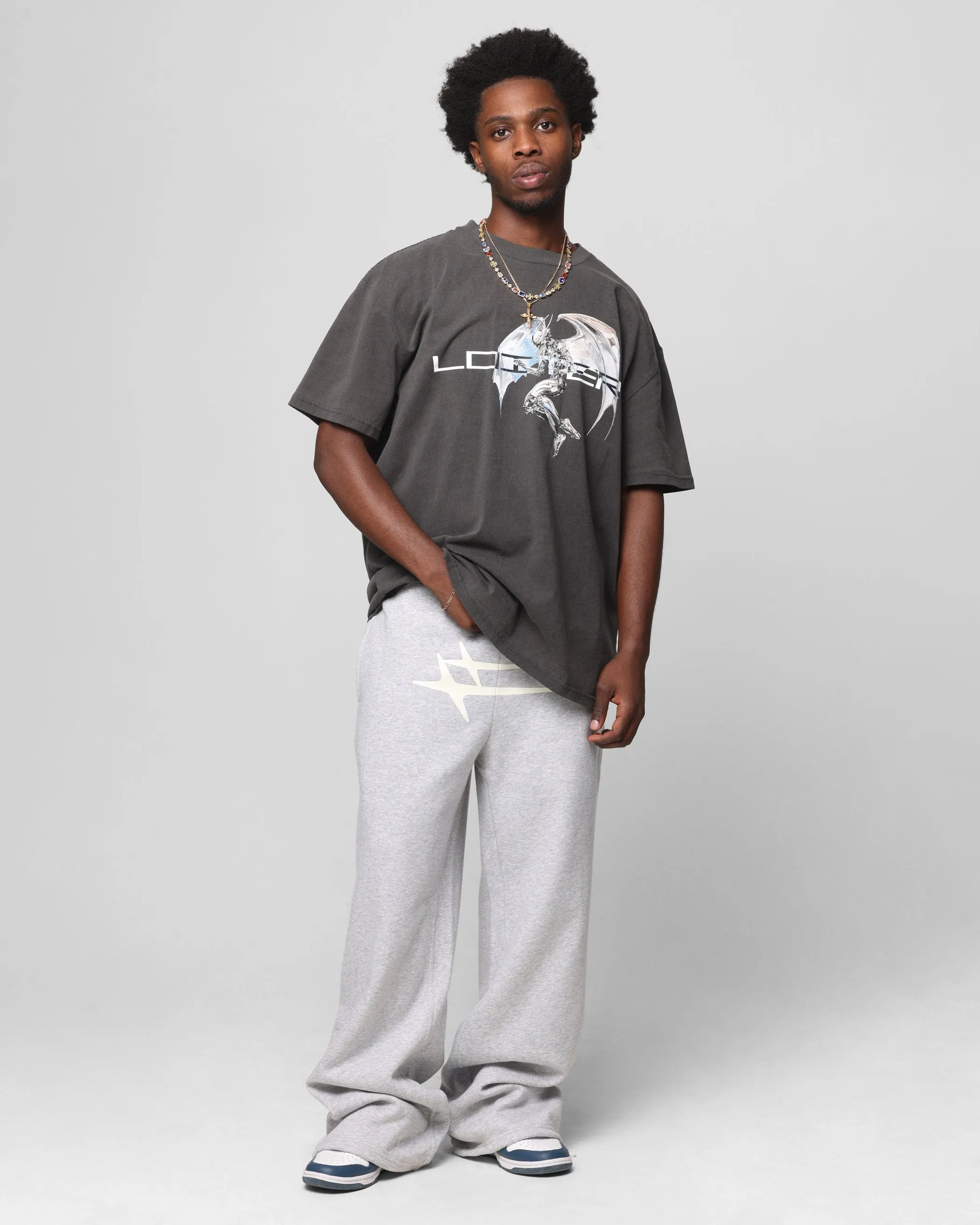 Loiter Hybrid Sweatpants Grey Marle sold by Culture Kings product image thumbnail 2