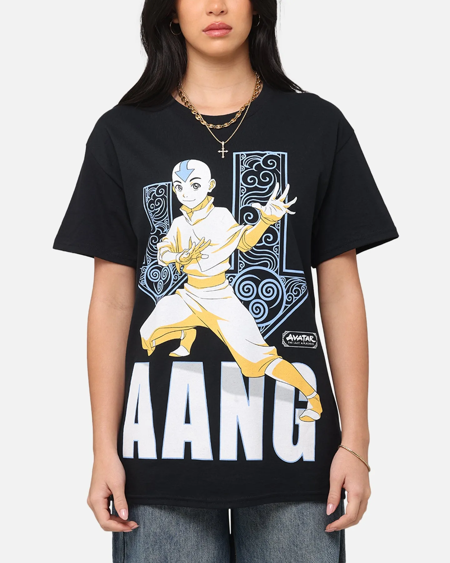 Goat Crew X Avatar: The Last Airbender Aang Arrows T-Shirt Black sold by Culture Kings