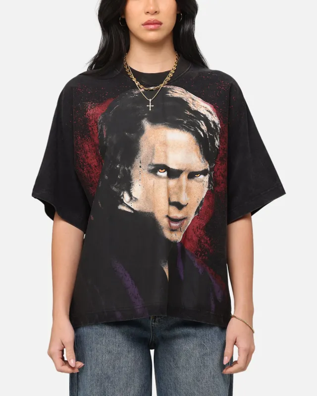 Loiter Star Wars Vader Boxy T-Shirt Washed Black sold by Culture Kings
