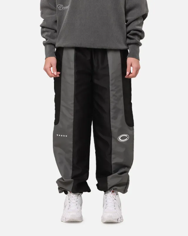 Carre Empire Panelled Trackpant Black/Grey sold by Culture Kings