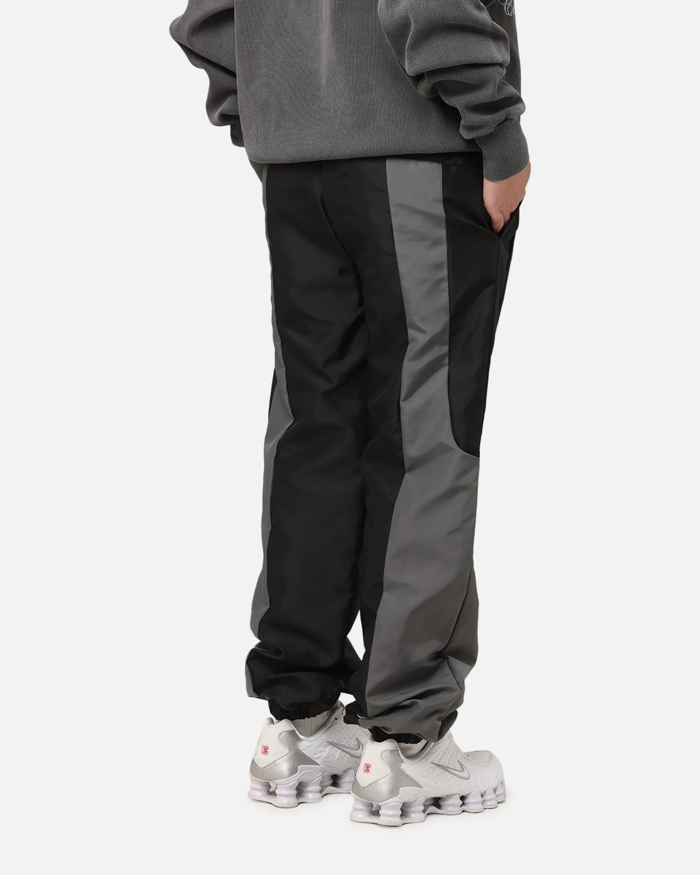 Carre Empire Panelled Trackpant Black/Grey sold by Culture Kings product image thumbnail 5