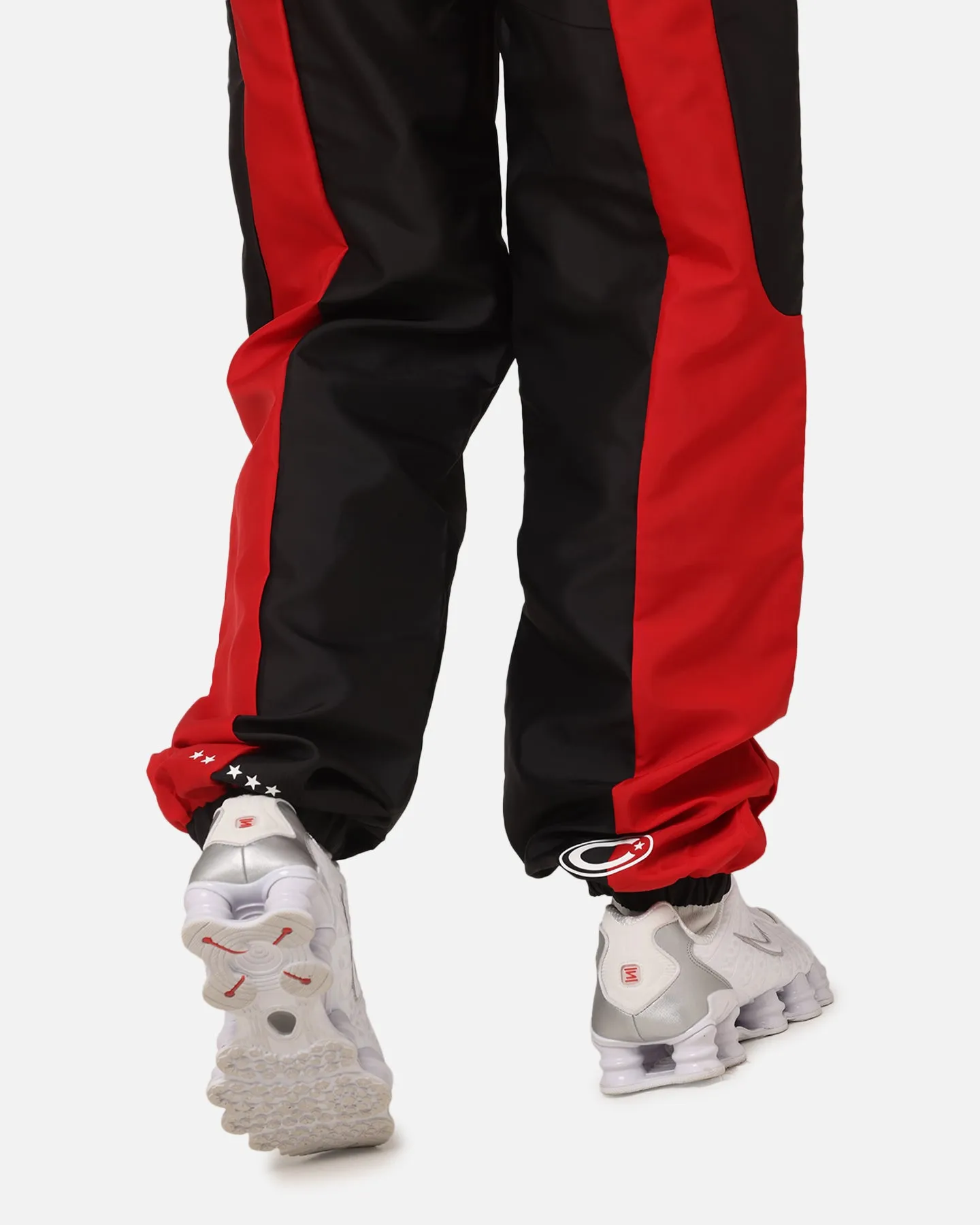 Carre Empire Panelled Trackpant Black/Red sold by Culture Kings product image thumbnail 4