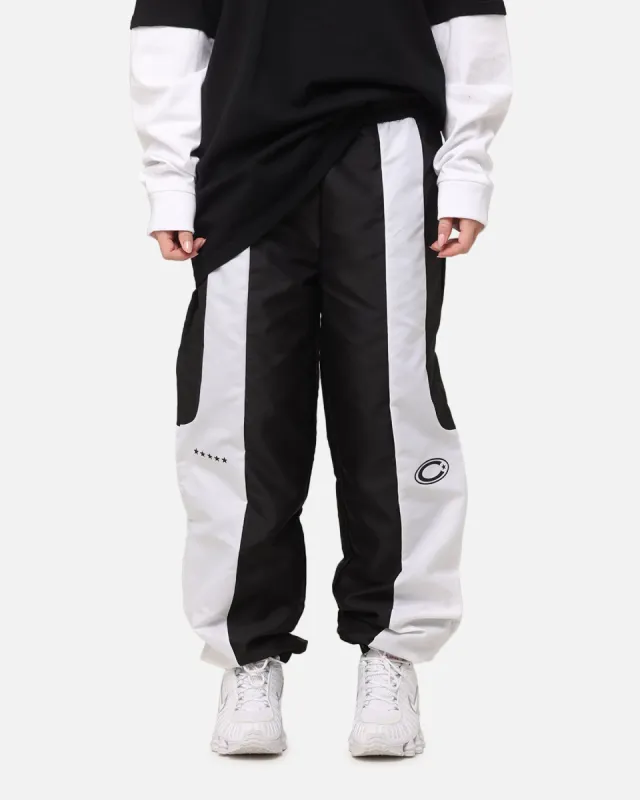 Carre Empire Panelled Trackpant Black/White sold by Culture Kings