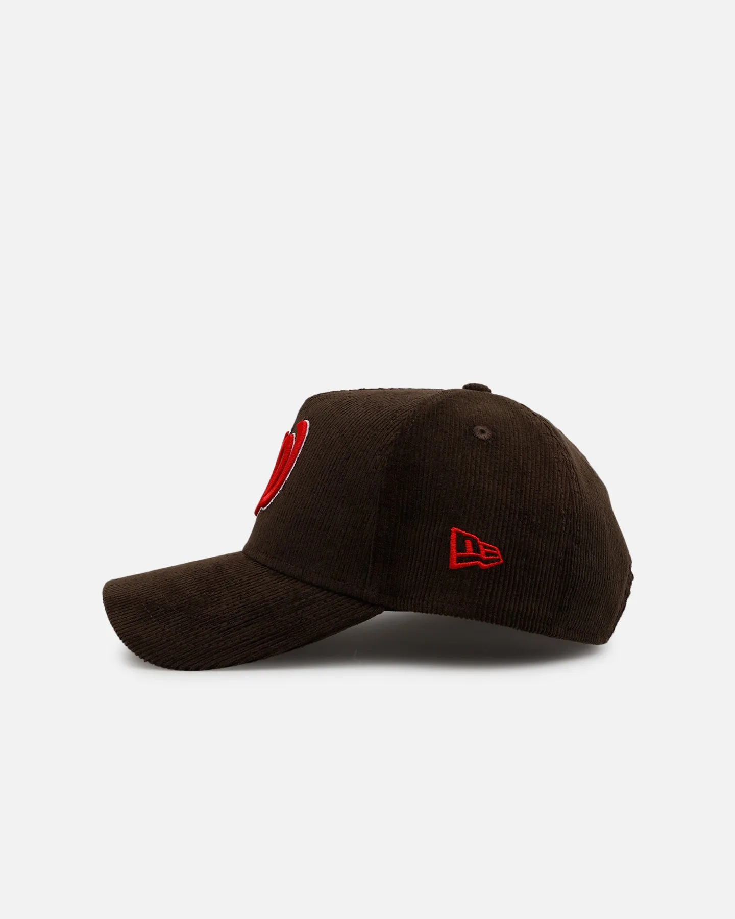 New Era Washington Nationals 'Walnut Cord' 9FORTY A-Frame Corduroy Snapback Walnut sold by Culture Kings product image thumbnail 5