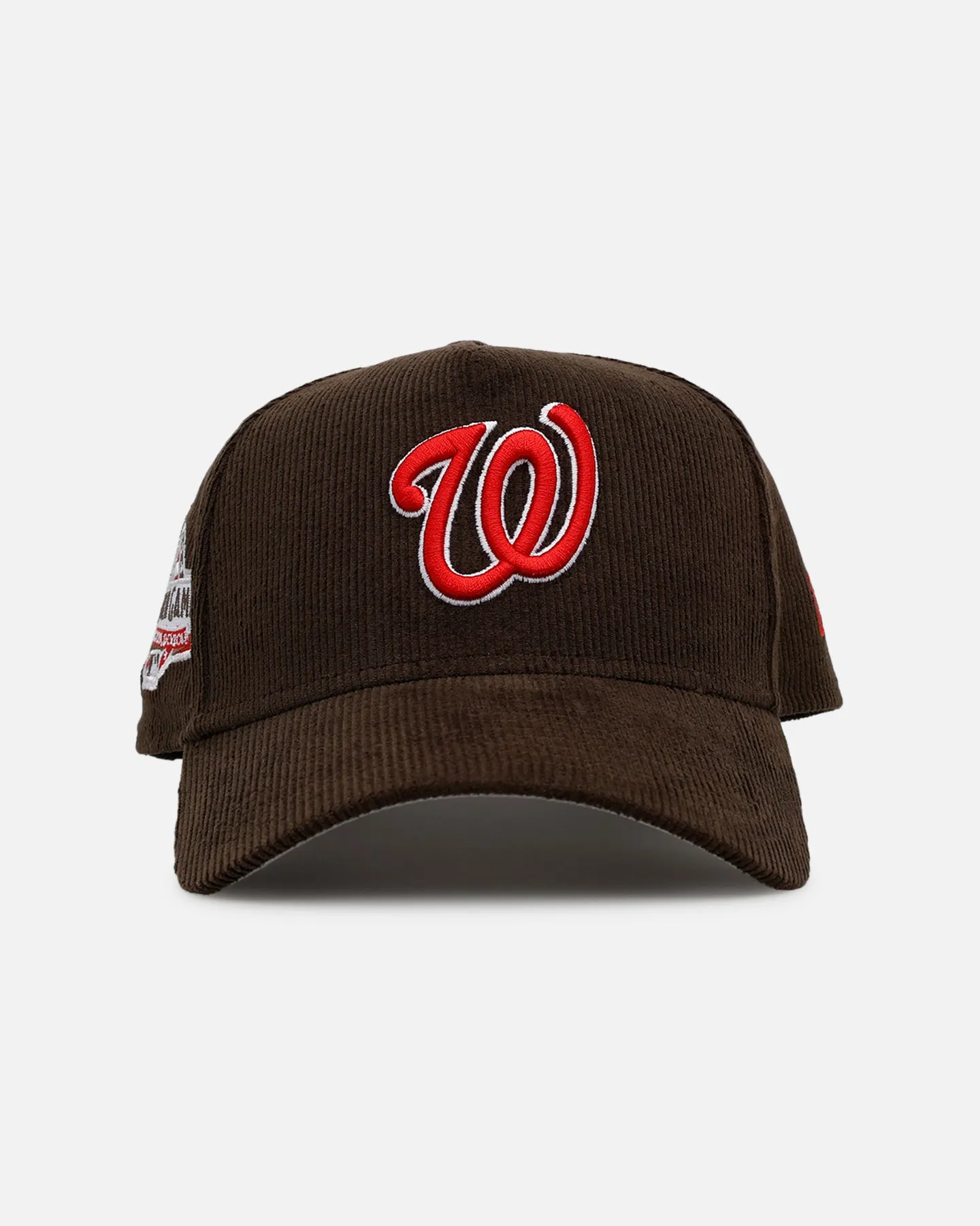 New Era Washington Nationals 'Walnut Cord' 9FORTY A-Frame Corduroy Snapback Walnut sold by Culture Kings