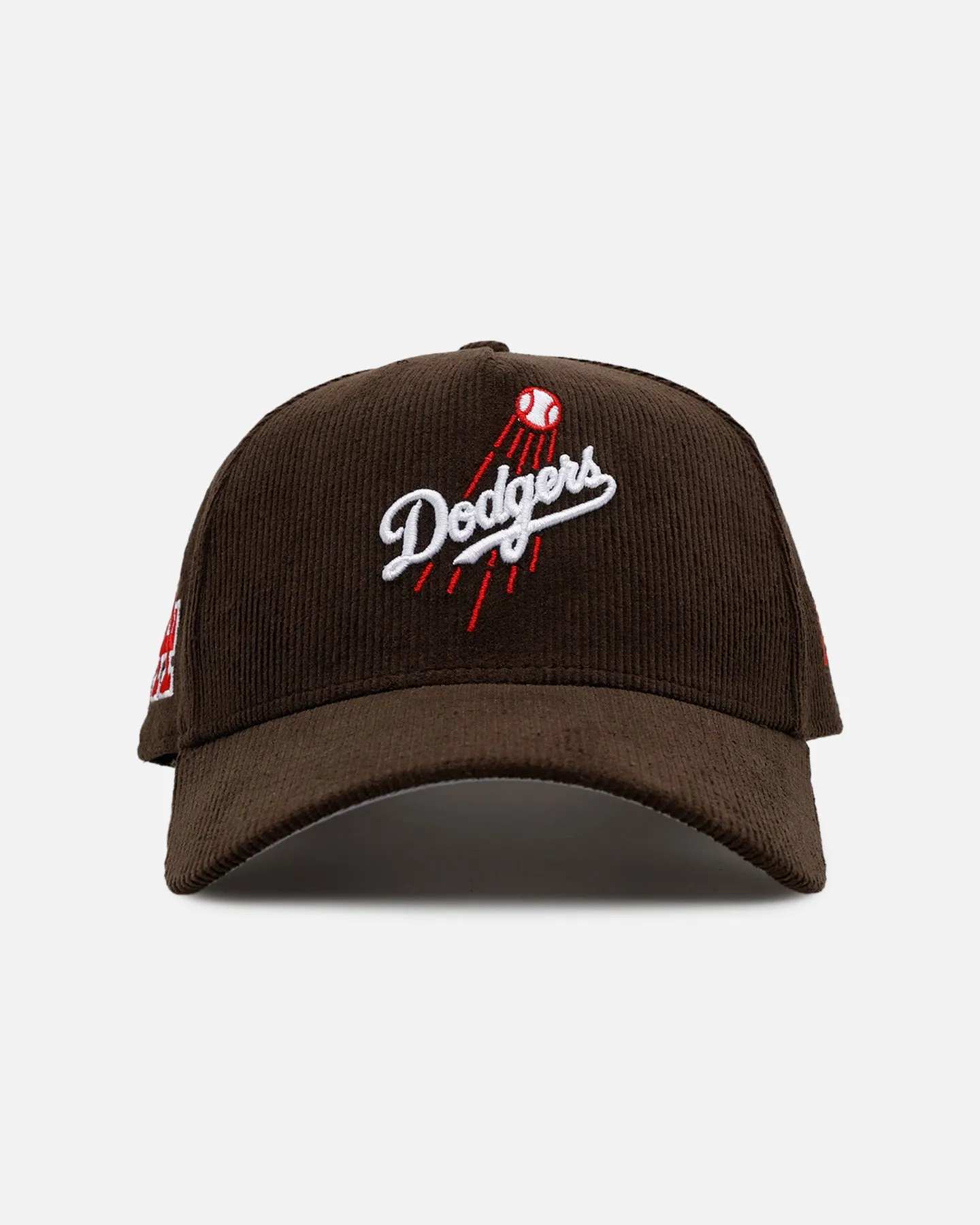 New Era Los Angeles Dodgers 'Walnut Cord' 9FORTY A-Frame Corduroy Snapback Walnut sold by Culture Kings