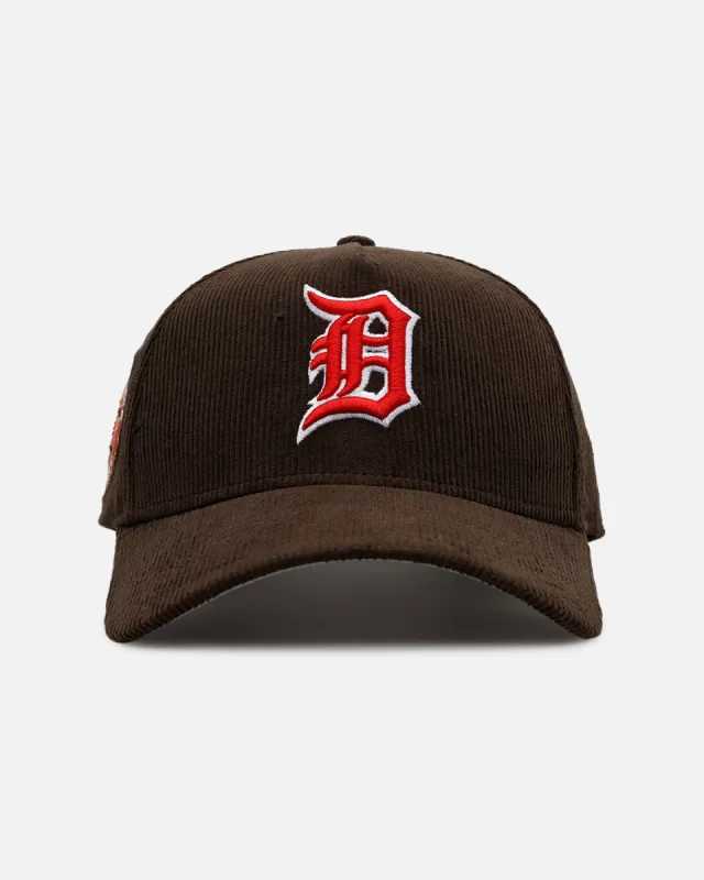 New Era Detroit Tigers 'Walnut Cord' 9FORTY A-Frame Corduroy Snapback Walnut sold by Culture Kings
