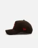 New Era Chicago Cubs 'Walnut Cord' 9FORTY A-Frame Corduroy Snapback Walnut sold by Culture Kings