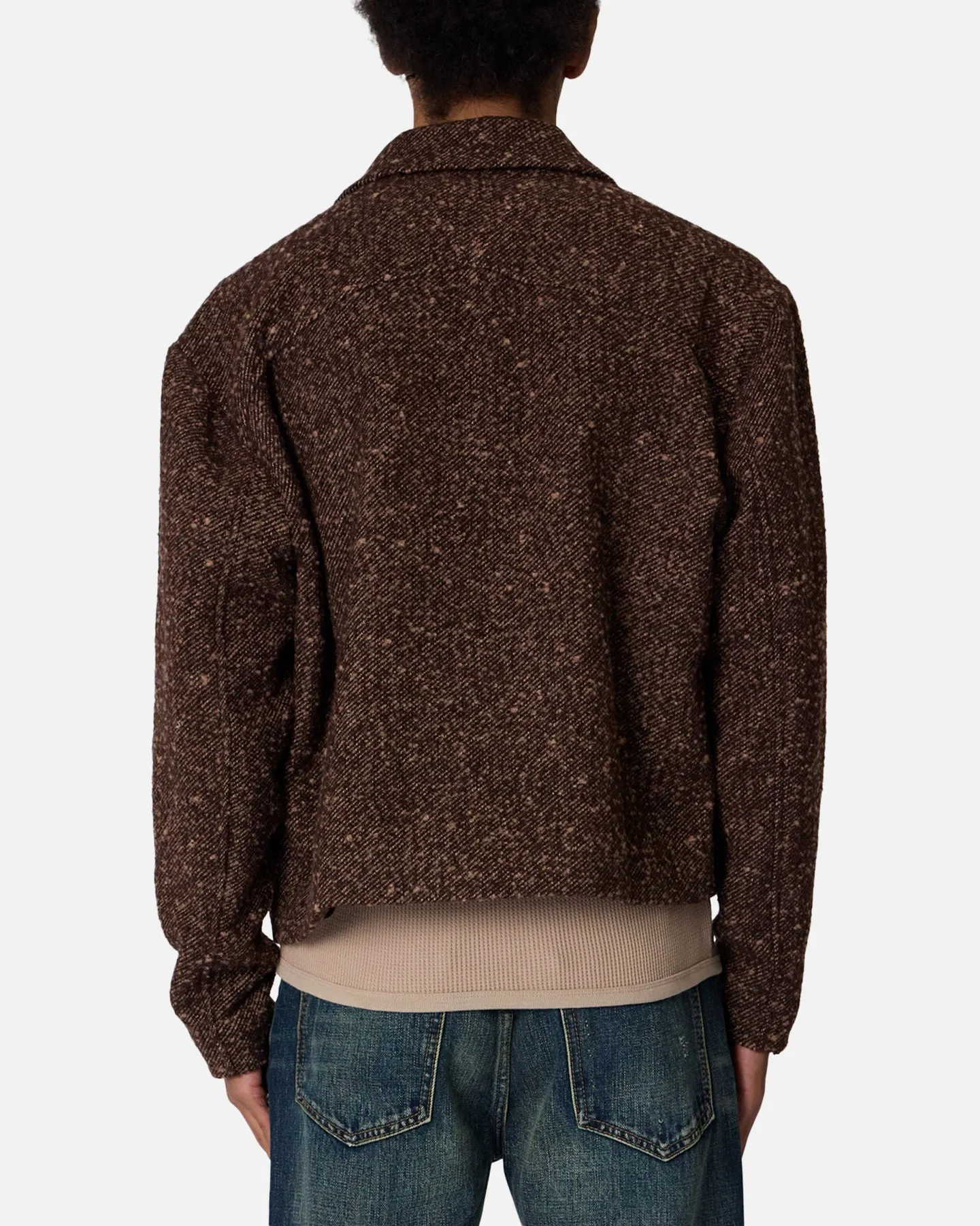 MNML Pea Pocket Wool Jacket Brown sold by Culture Kings product image thumbnail 4