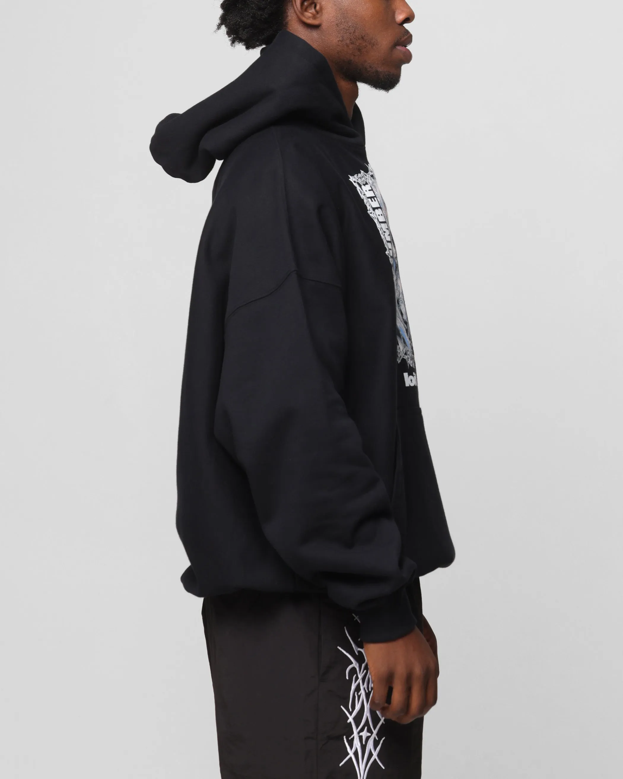 Loiter Angel Number Hoodie Black sold by Culture Kings product image thumbnail 5