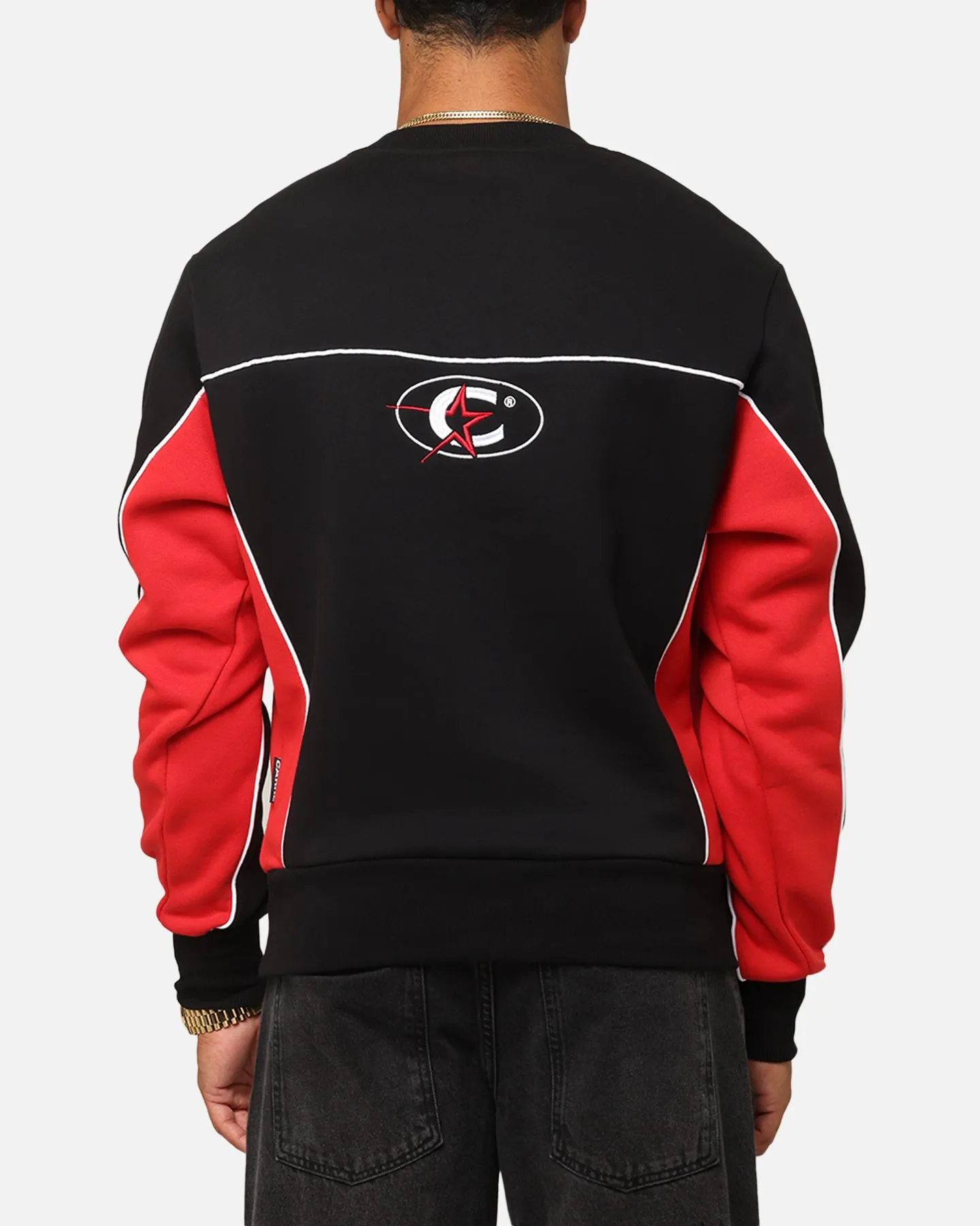 Carre International Crewneck Black/Red sold by Culture Kings product image thumbnail 2