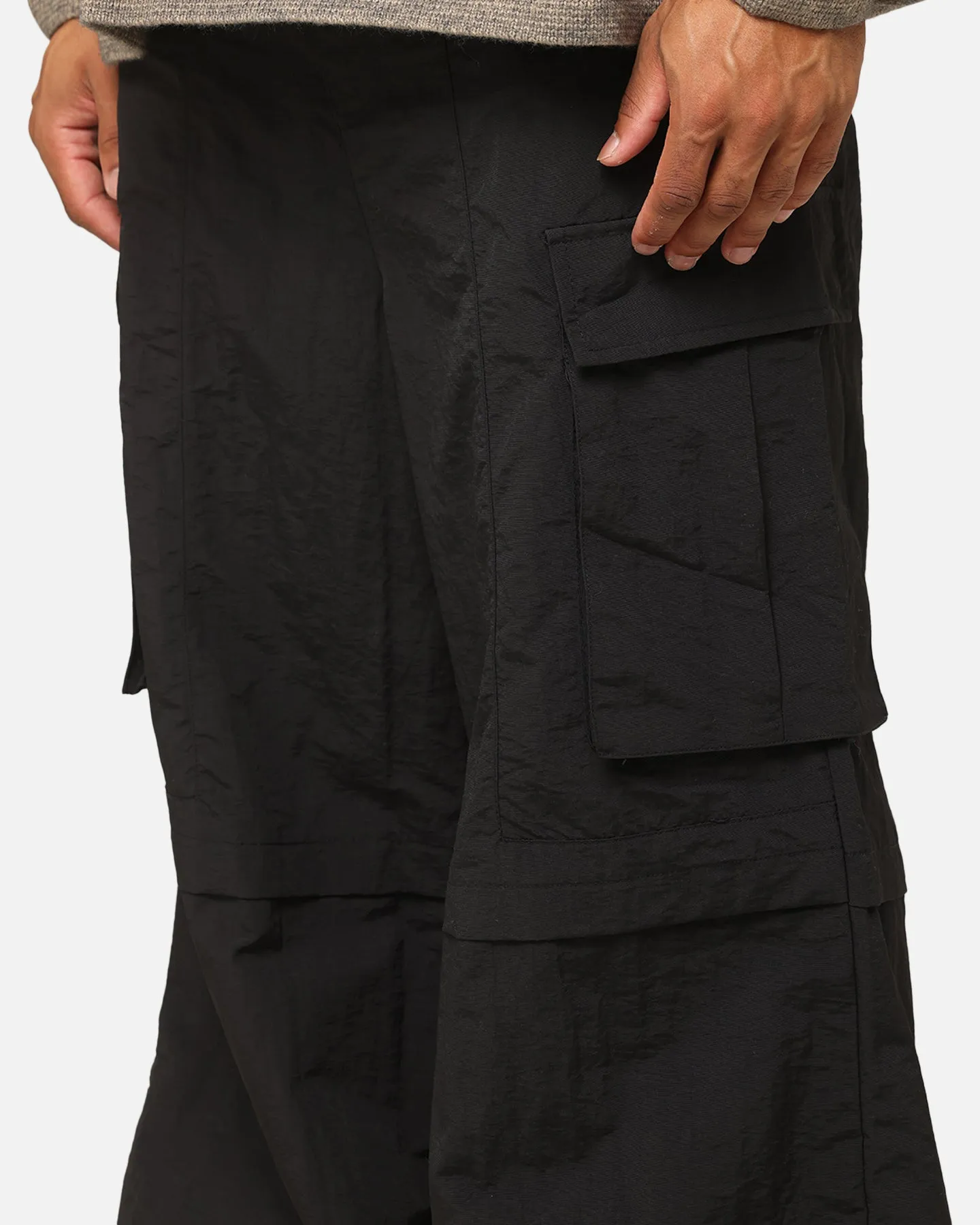 MNML Nylon Rave Cargo Pants Black sold by Culture Kings product image thumbnail 3