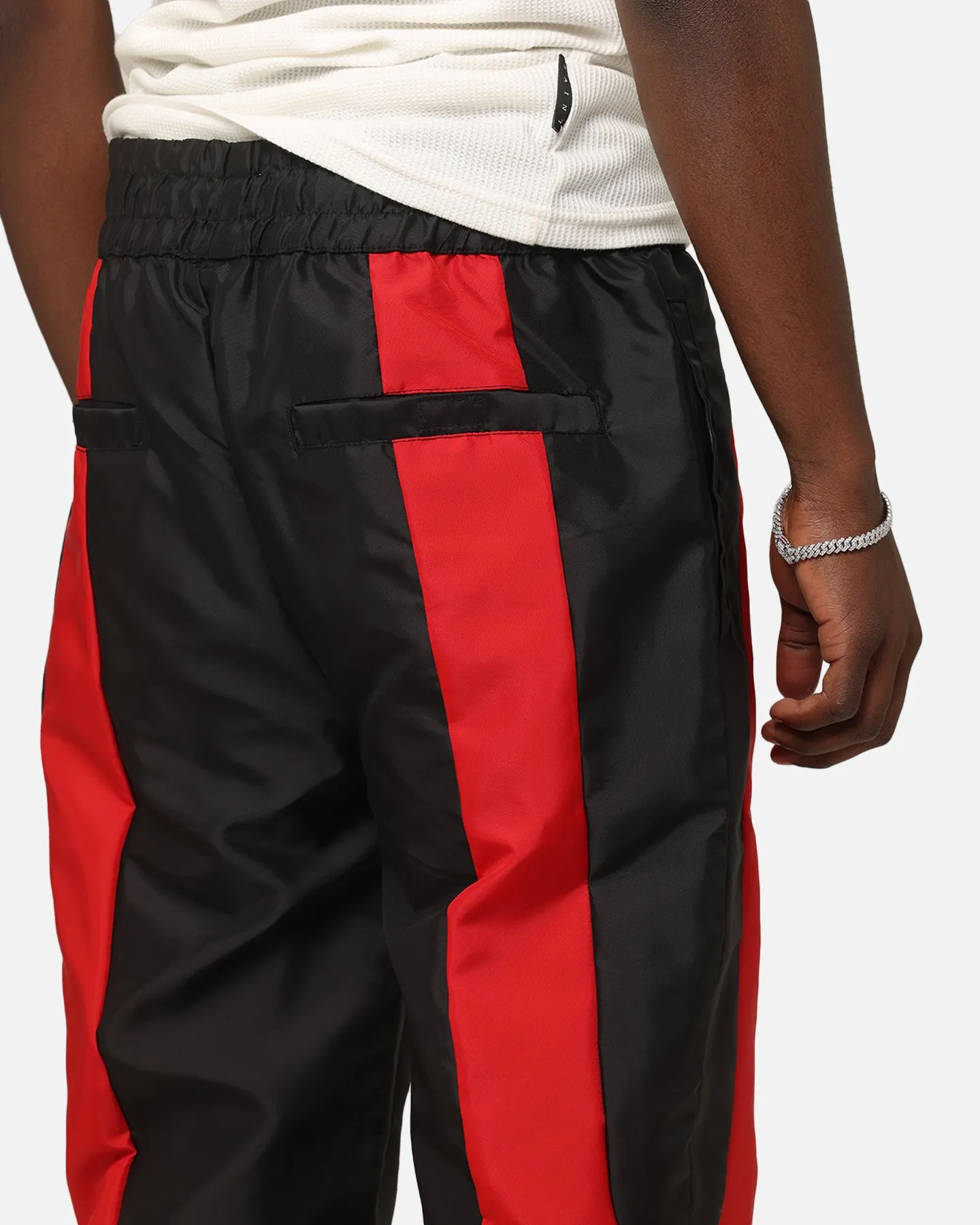 Carre Empire Panelled Trackpant Black/Red sold by Culture Kings product image thumbnail 4
