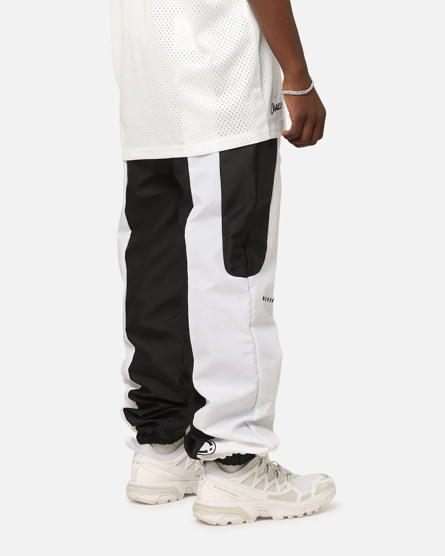 Carre Empire Panelled Trackpant Black/White sold by Culture Kings product image thumbnail 5