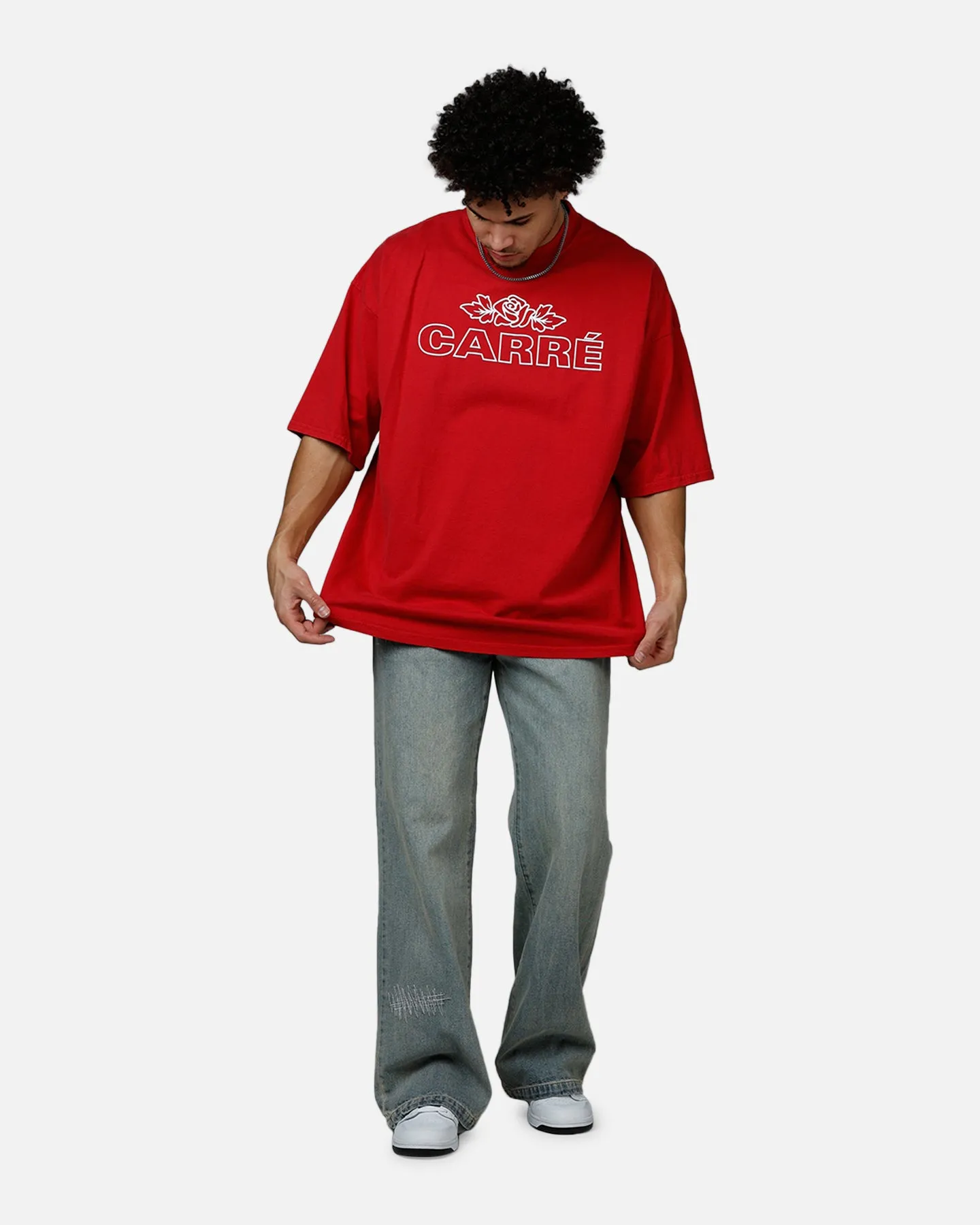 Carre Rosebud Drop T-Shirt Red sold by Culture Kings product image thumbnail 3