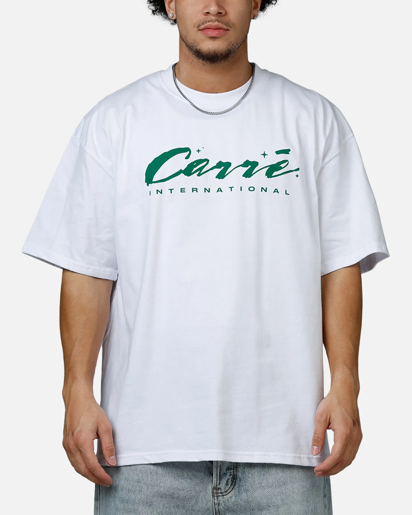 Carre Script Sport T-Shirt White sold by Culture Kings