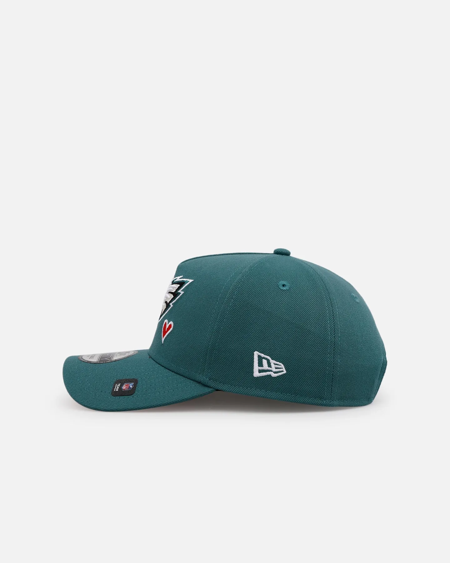 New Era Philadelphia Eagles 'Team Color Hearts' 9FORTY A-Frame Snapback Official Team Color sold by Culture Kings product image thumbnail 4