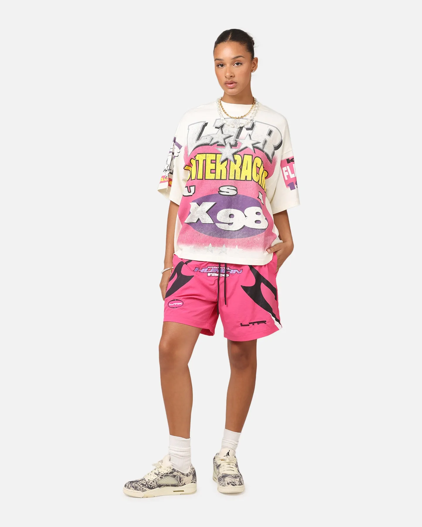 Loiter Racer Box T-Shirt Off White sold by Culture Kings product image thumbnail 3