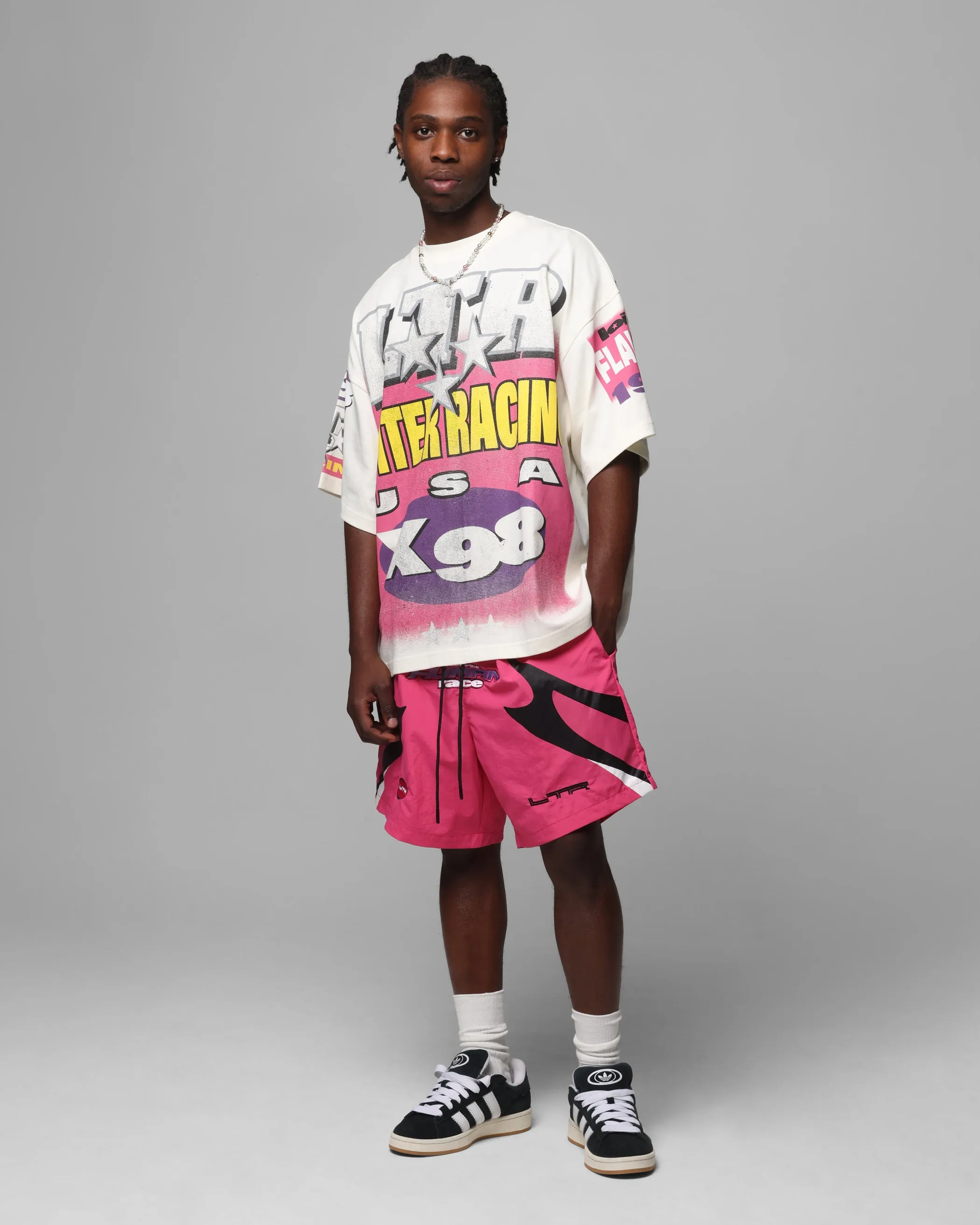 Loiter Racer Box T-Shirt Off White sold by Culture Kings product image thumbnail 3