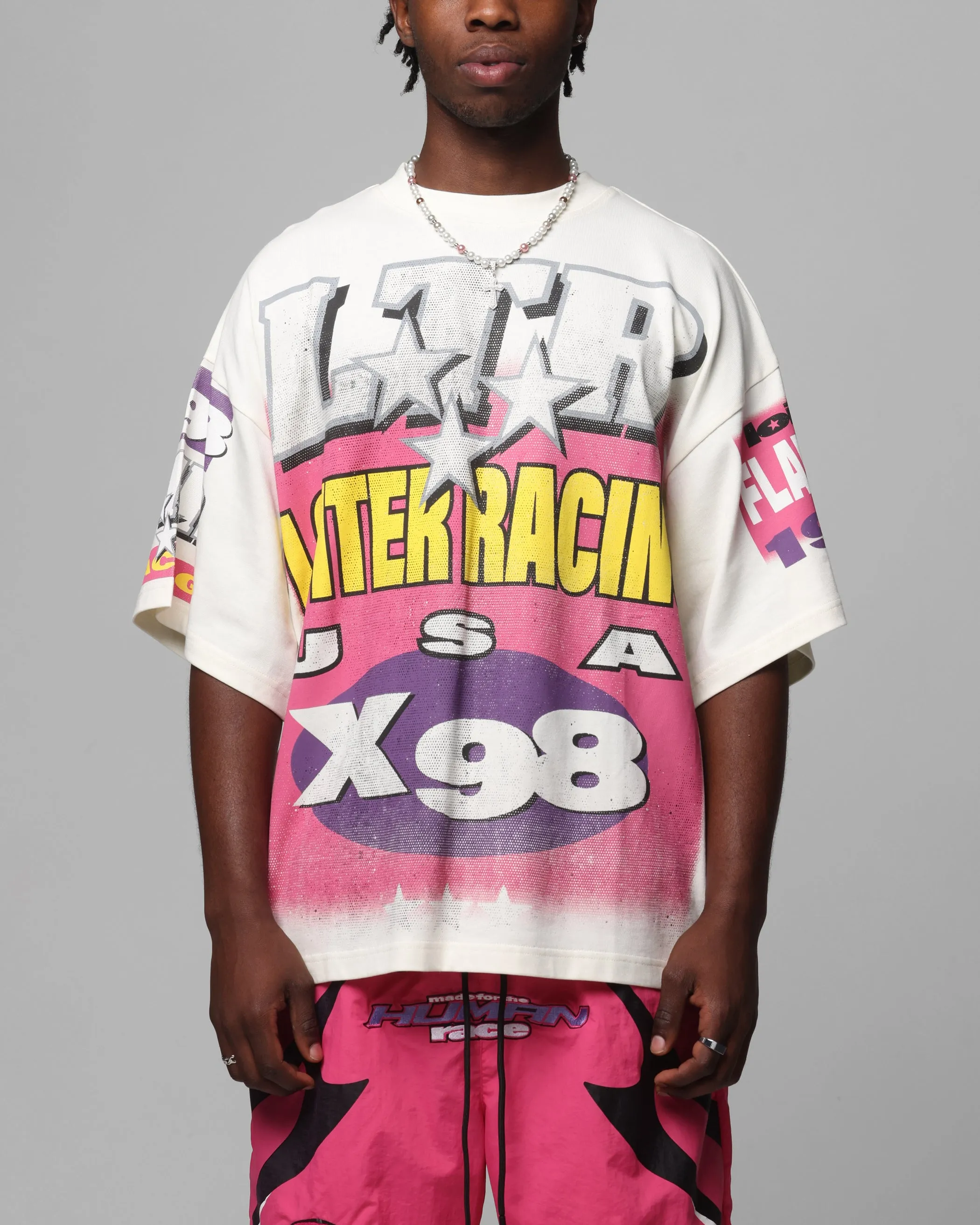 Loiter Racer Box T-Shirt Off White sold by Culture Kings