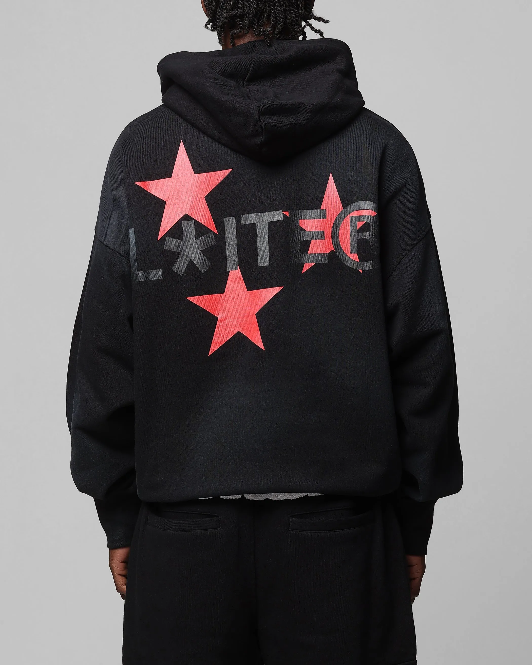 Loiter Trackstar Hoodie Washed Black sold by Culture Kings product image thumbnail 2