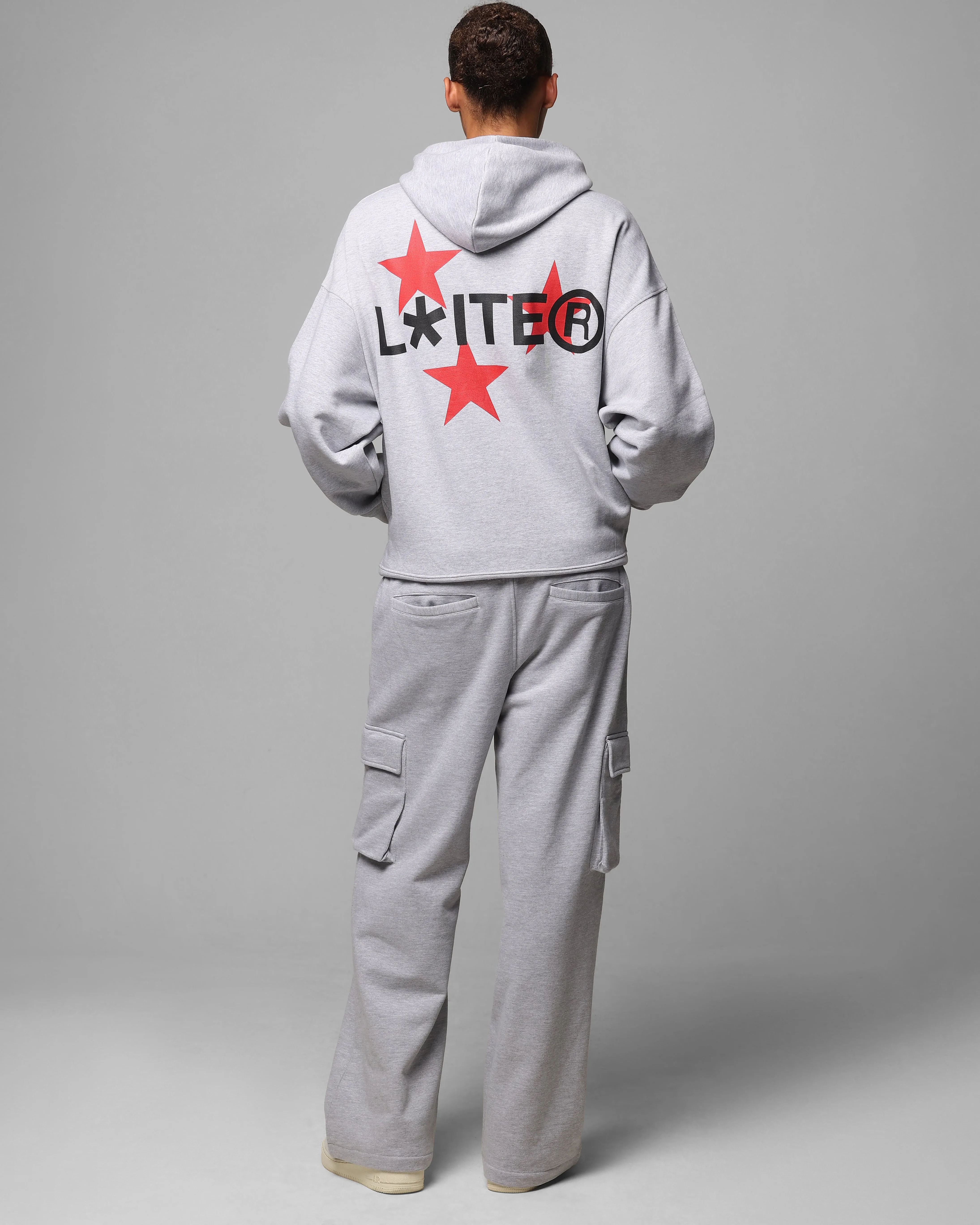 Loiter Trackstar Hoodie Grey Marle sold by Culture Kings product image thumbnail 4