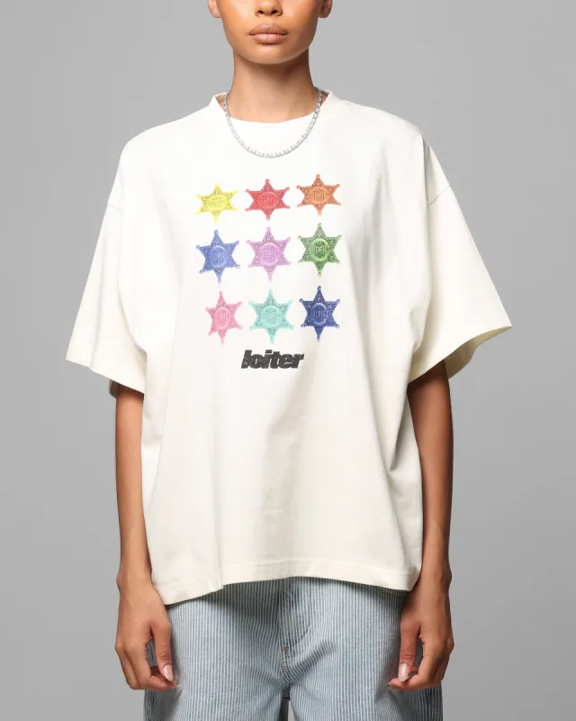 Loiter Sherif Vintage T-Shirt Off White sold by Culture Kings