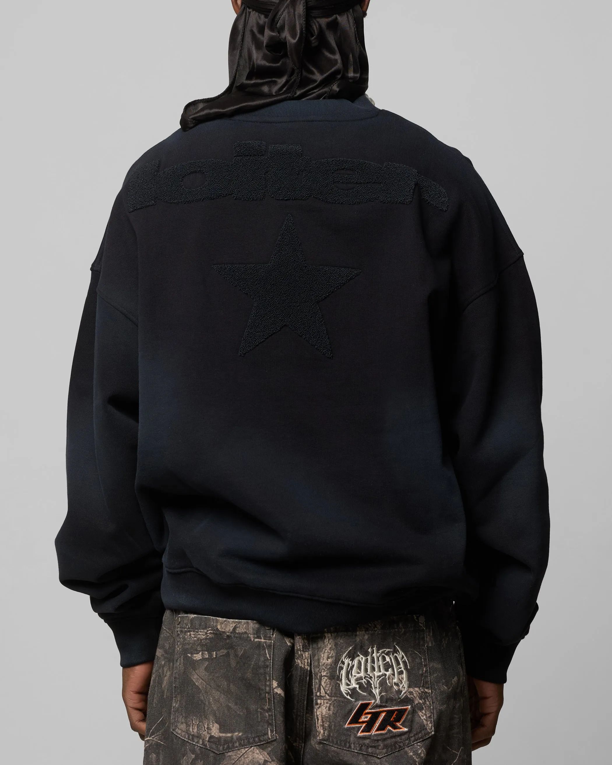 Loiter Premium Essentials Crewneck Washed Black sold by Culture Kings product image thumbnail 2