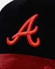 New Era Atlanta Braves 'Velvet Cord Certified Lover' 9FORTY A-Frame Premium Corduroy Snapback Black sold by Culture Kings