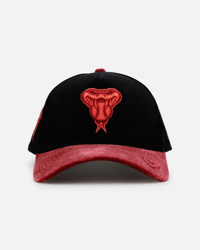 New Era Arizona Diamondbacks 'Velvet Cord Certified Lover' 9FORTY A-Frame Premium Corduroy Snapback Violet made by New Era