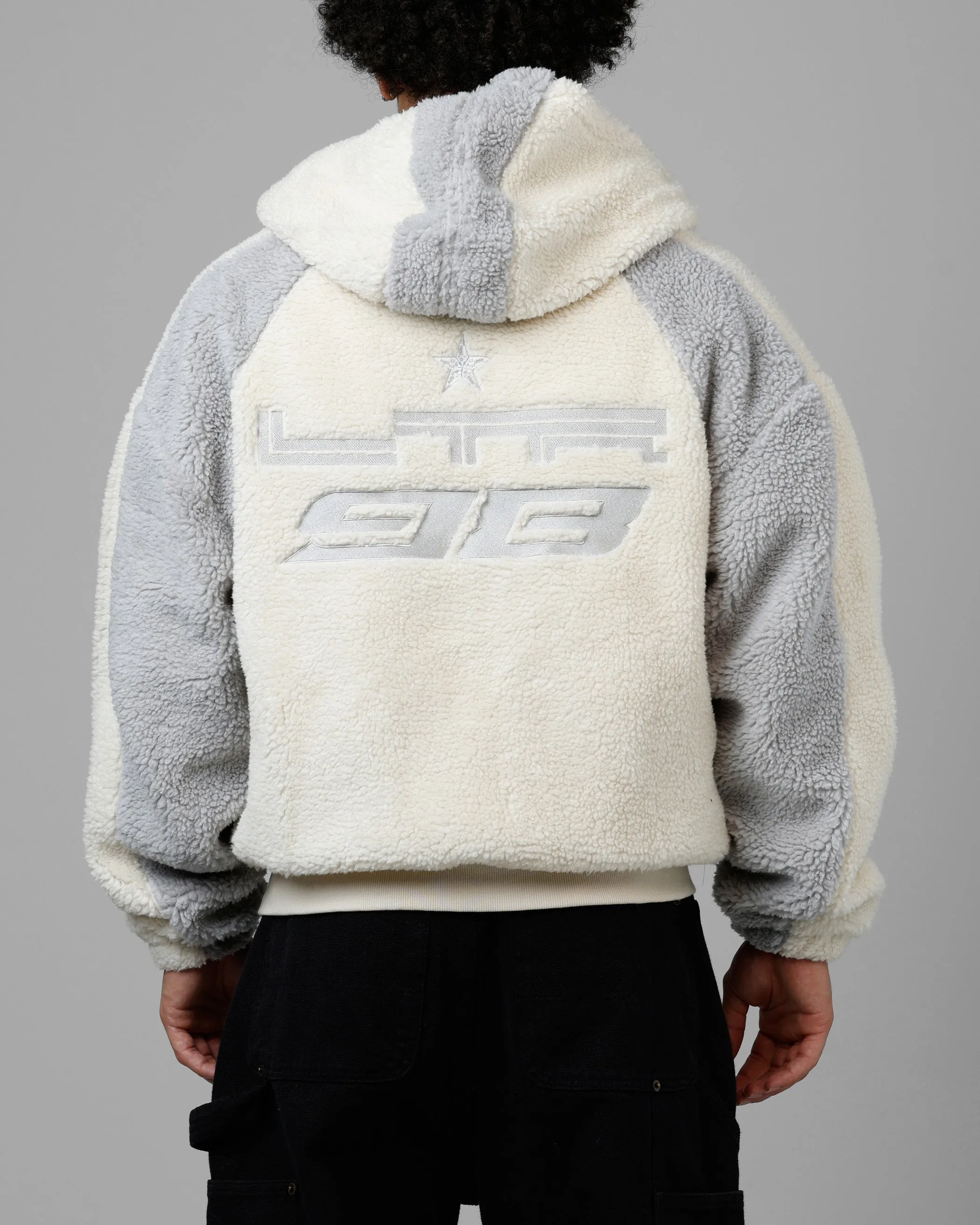 Loiter Speedway Fleece Jacket Stone sold by Culture Kings product image thumbnail 2