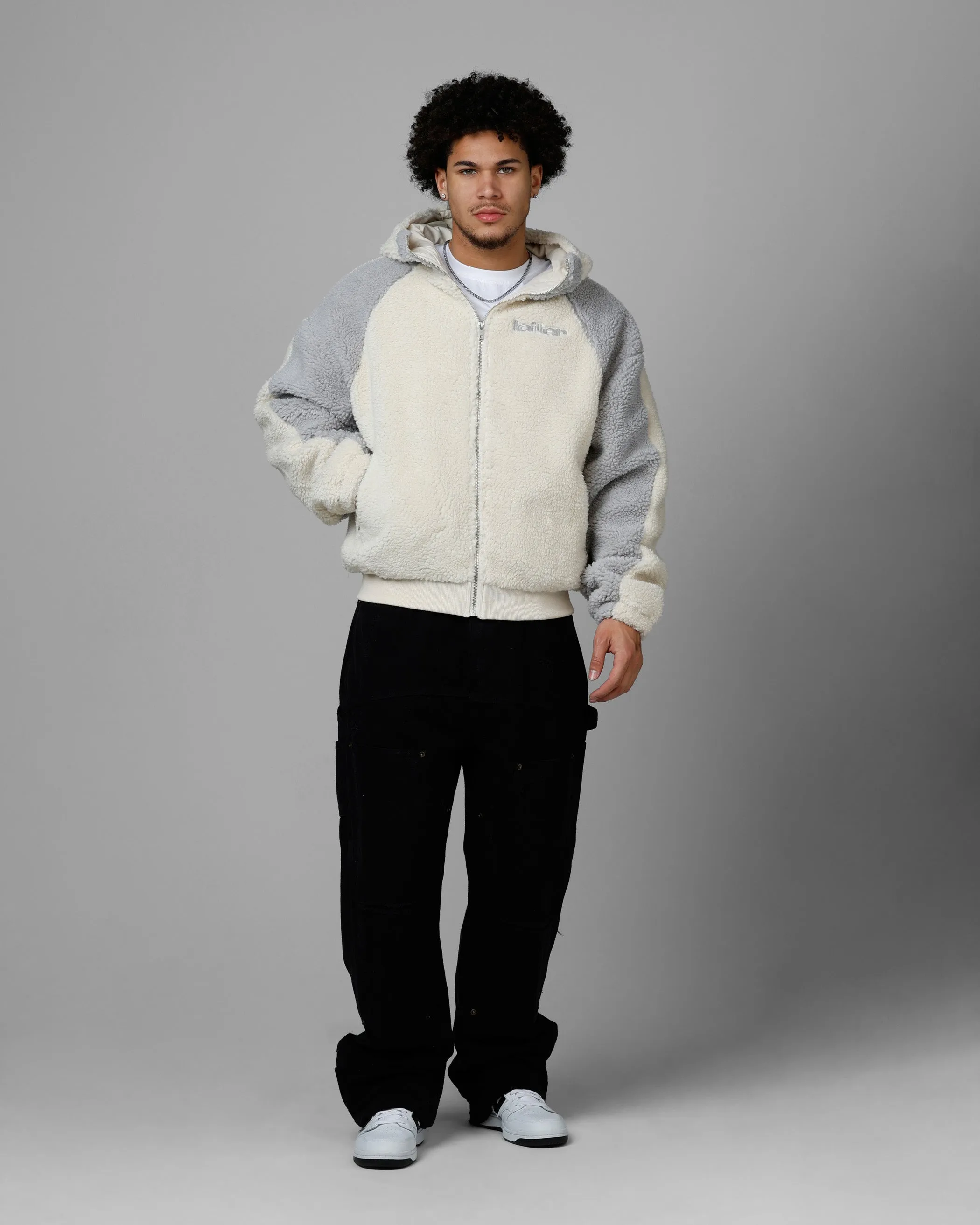 Loiter Speedway Fleece Jacket Stone sold by Culture Kings product image thumbnail 3