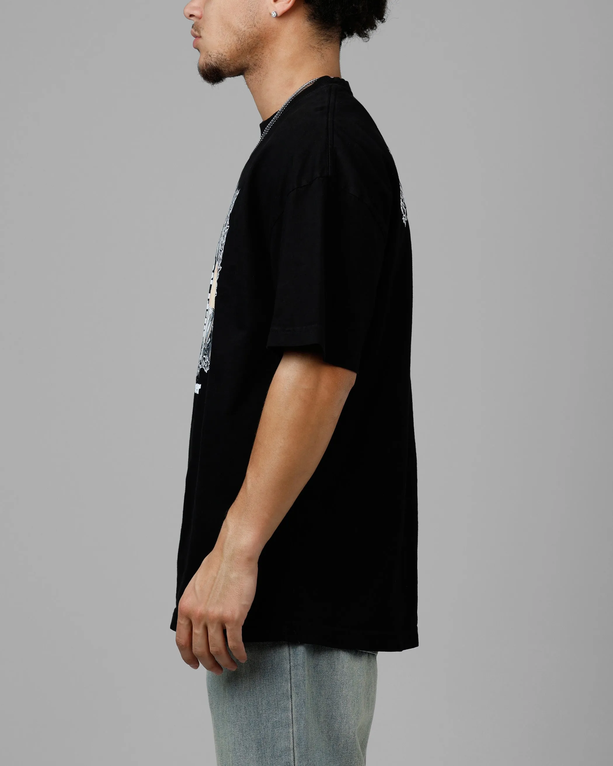 Loiter Angel Number Vintage T-Shirt Black sold by Culture Kings product image thumbnail 5