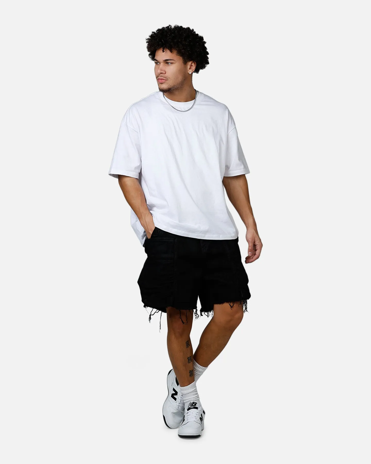 MNML Roughed Pocket Cargo Shorts Black sold by Culture Kings product image thumbnail 2