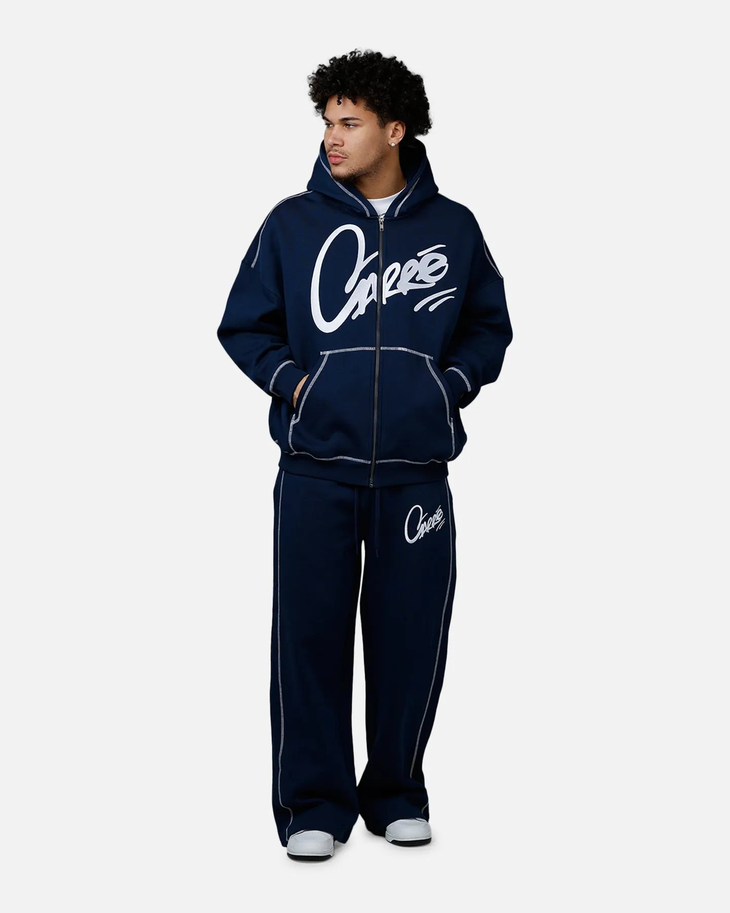 Carre Corrupt Hoodie Navy sold by Culture Kings product image thumbnail 3