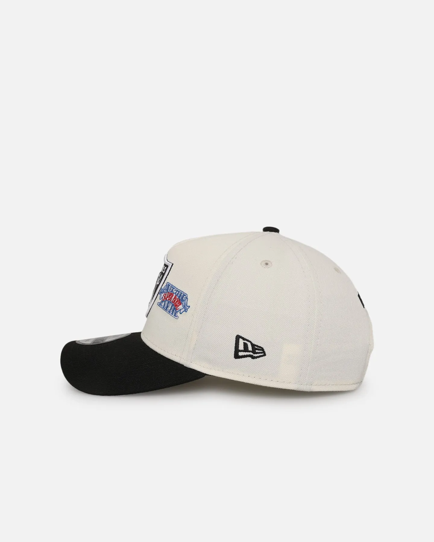New Era Las Vegas Raiders 'Super Bowl Logos' 9FORTY A-Frame Snapback Chrome sold by Culture Kings product image thumbnail 4