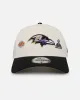New Era Baltimore Ravens 'Super Bowl Logos' 9FORTY A-Frame Snapback Chrome sold by Culture Kings