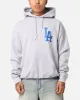 Majestic Athletic Los Angeles Dodgers Wordmark Arch Hoodie Grey sold by Culture Kings