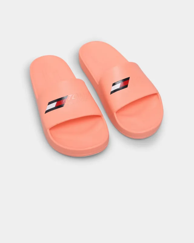 Tommy Jeans Women's Sport Pool Slides Neon Coral sold by Culture Kings