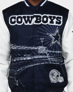 Pro Standard Dallas Cowboys Remix Jacket Navy sold by Culture Kings